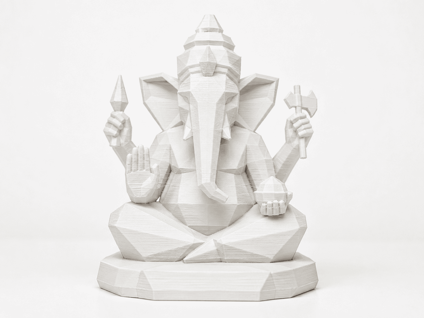 custom god idol making