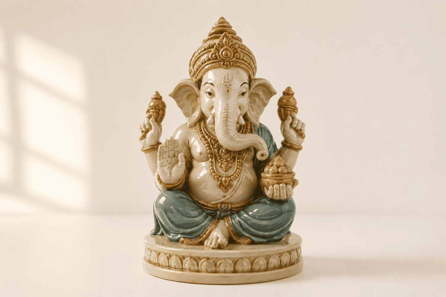 custom god idol making