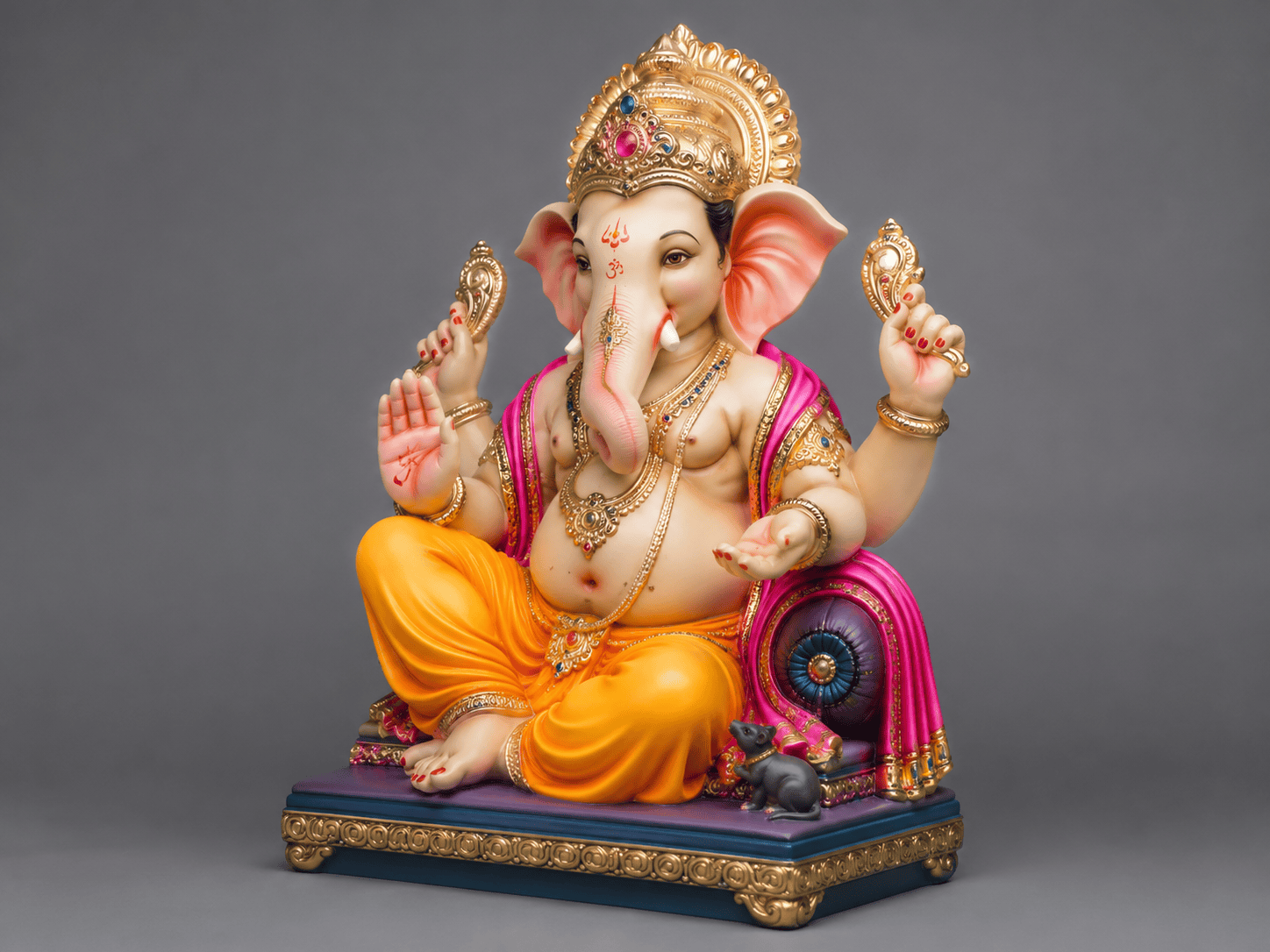 custom god idol making