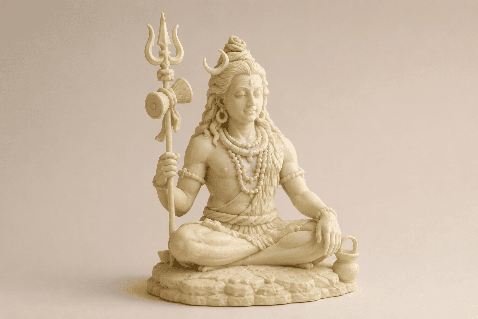 custom god idol making
